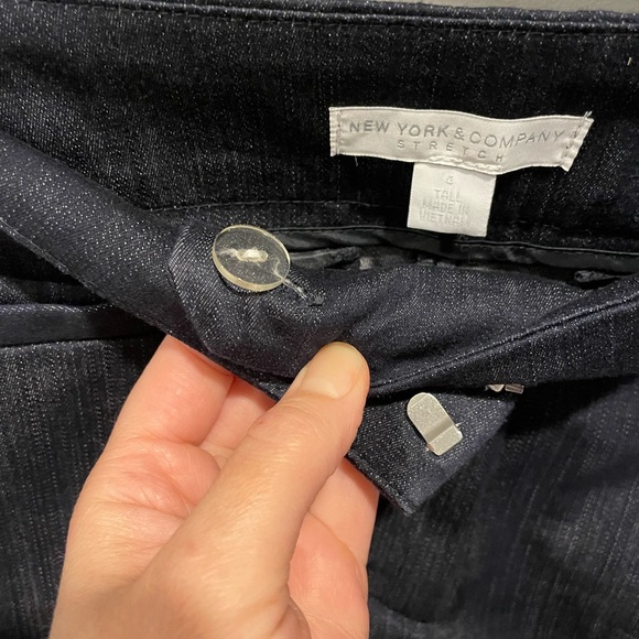 NY&Co. 7th Avenue Suitpants *BLUE* EUC - Picture 8 of 12